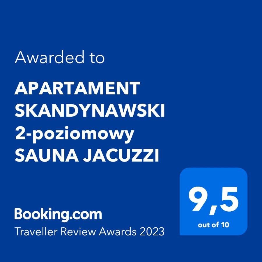 Apartament Skandynawski 2-Poziomowy Sauna Jacuzzi شتوروك المظهر الخارجي الصورة